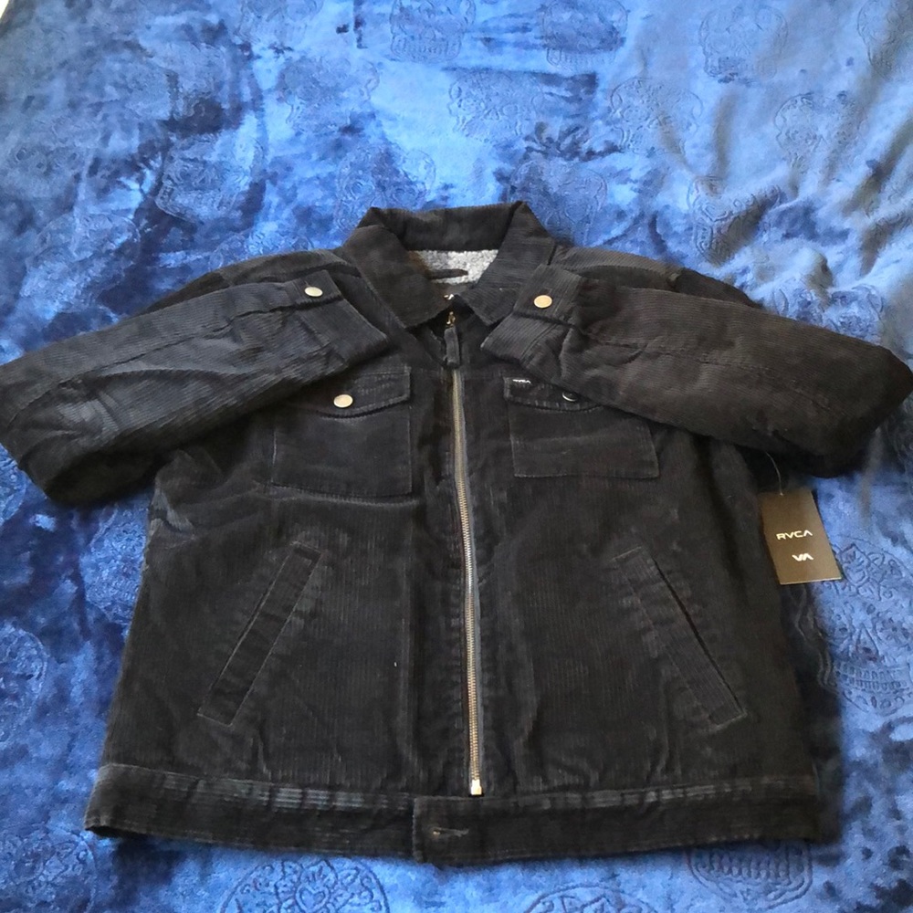 RVCA Men’s Easy Trucker 2 Jacket Medium